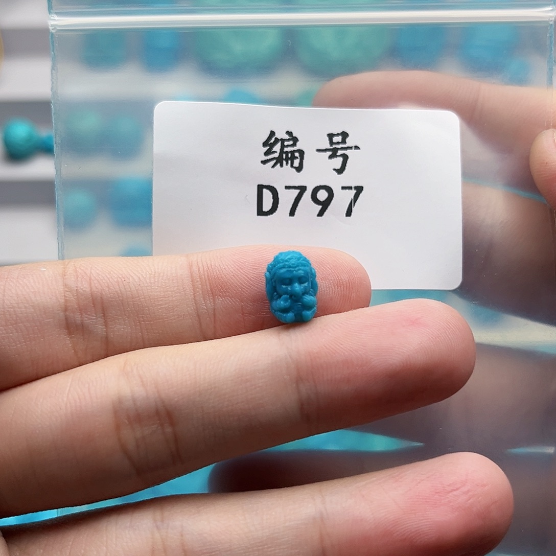 未镶嵌绿松石天然原矿雕刻绿松石