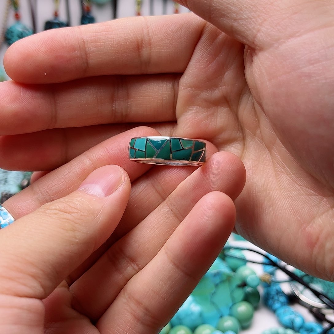 绿松石珠宝奇石未镶嵌黄*爷