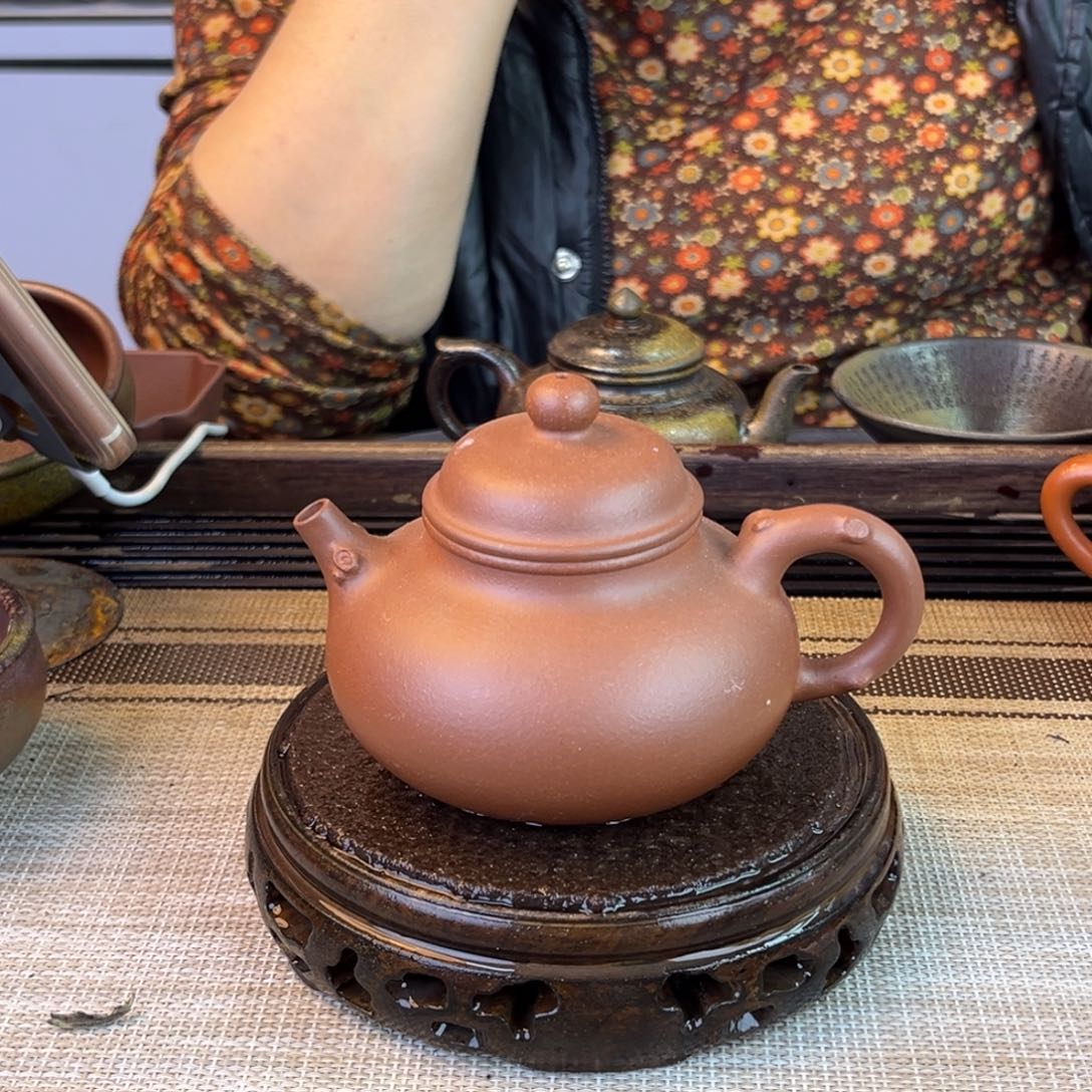 紫砂茶壶台西紫泥260cc孤品