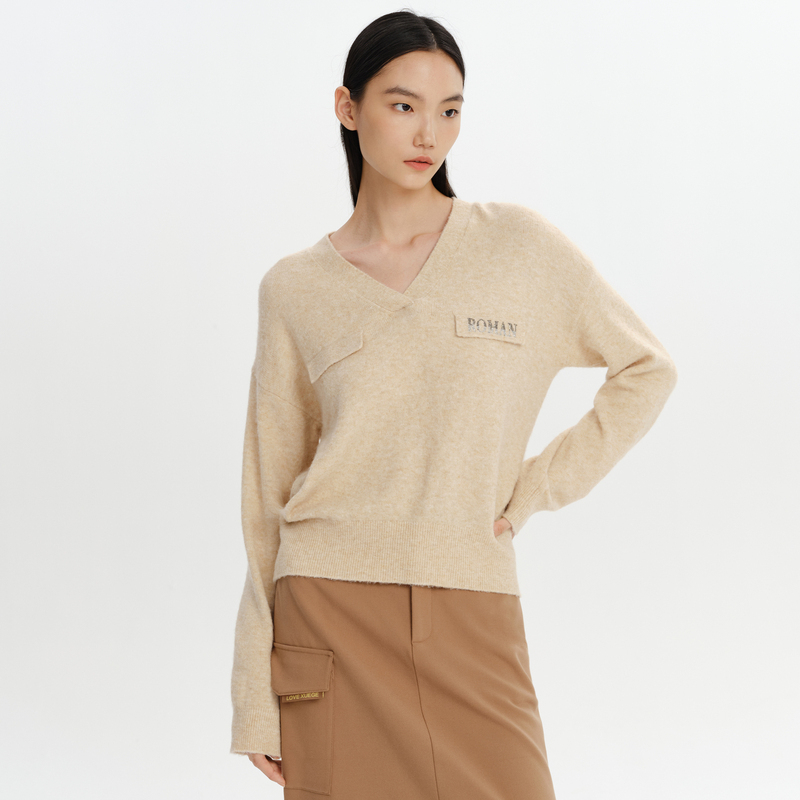 毛针织衫XI411007A163