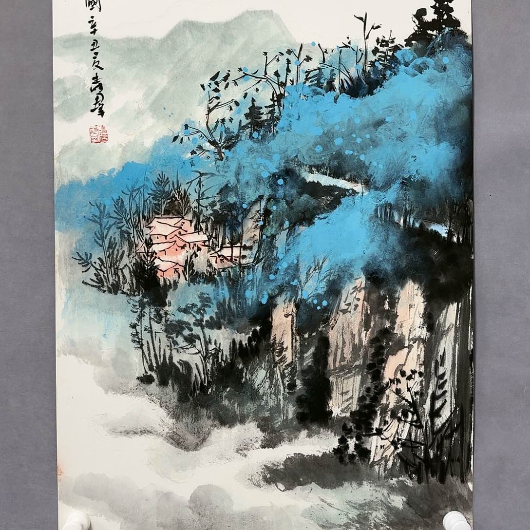 国画国画纯手绘作品请放心去藏