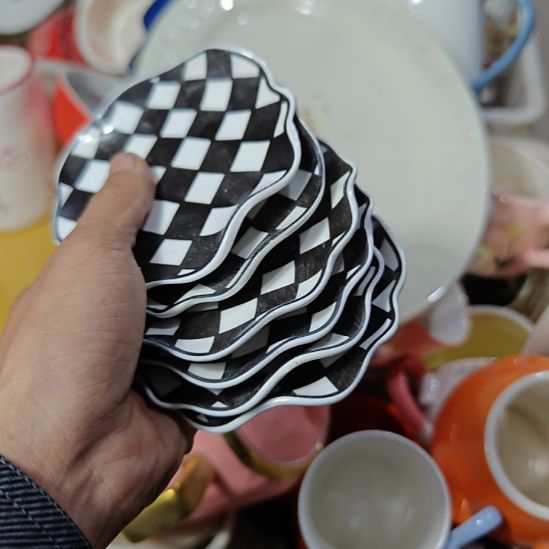 欧式，陶瓷餐具杯碗盘微瑕介意慎拍