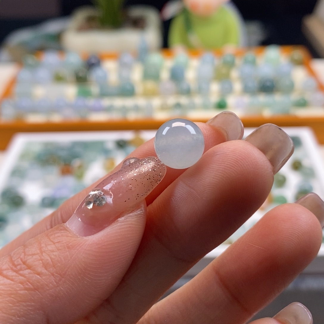 翡翠散珠天然翡翠9.3