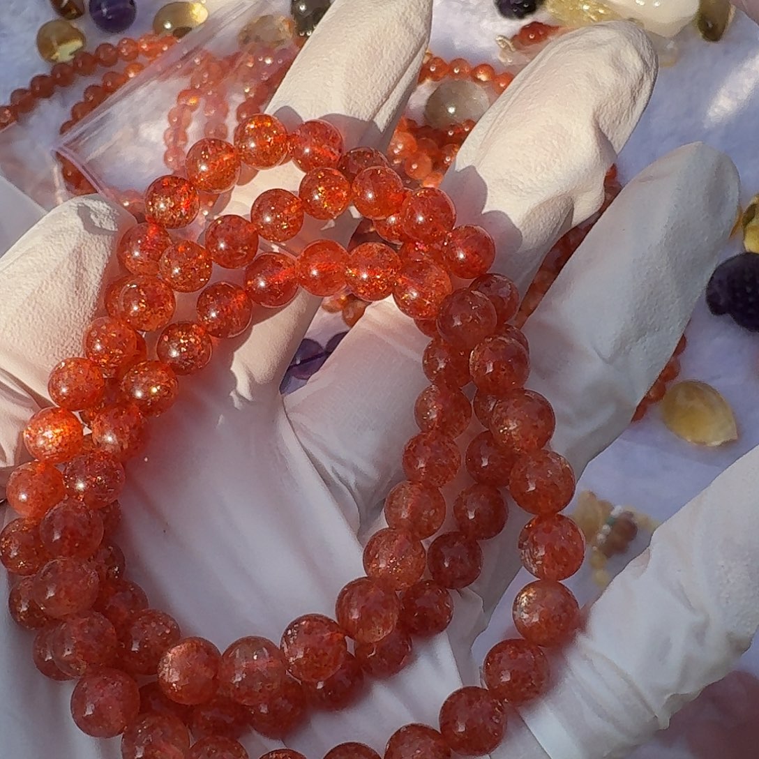 琉***苣未镶嵌烟晶手链水晶