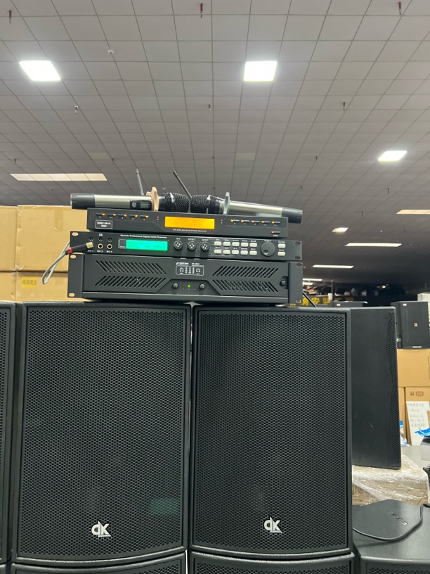 英国DK10寸专业家庭音响四件套 加唱无界点歌机不包邮