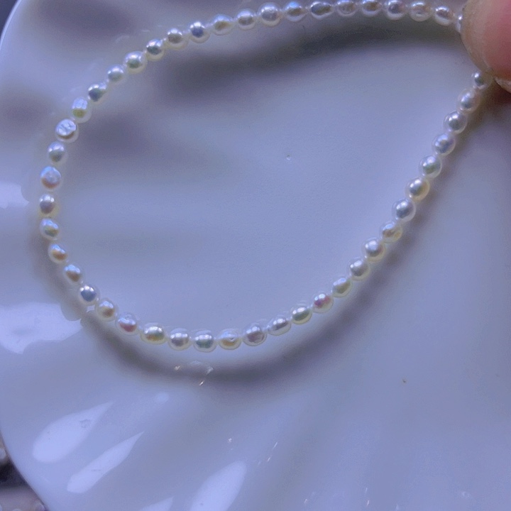 淡水珍珠手绳合金