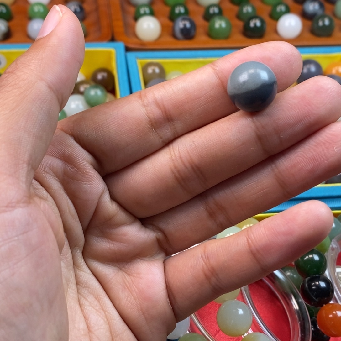 和田玉未镶嵌珠宝奇石卡14聚宝盆青花y