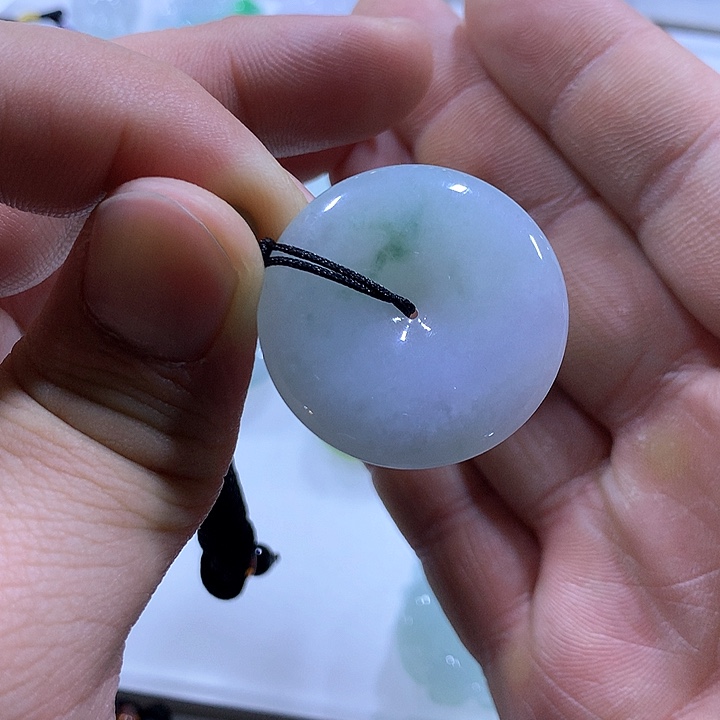 翡翠颈饰未镶嵌天然翡翠A货吊坠