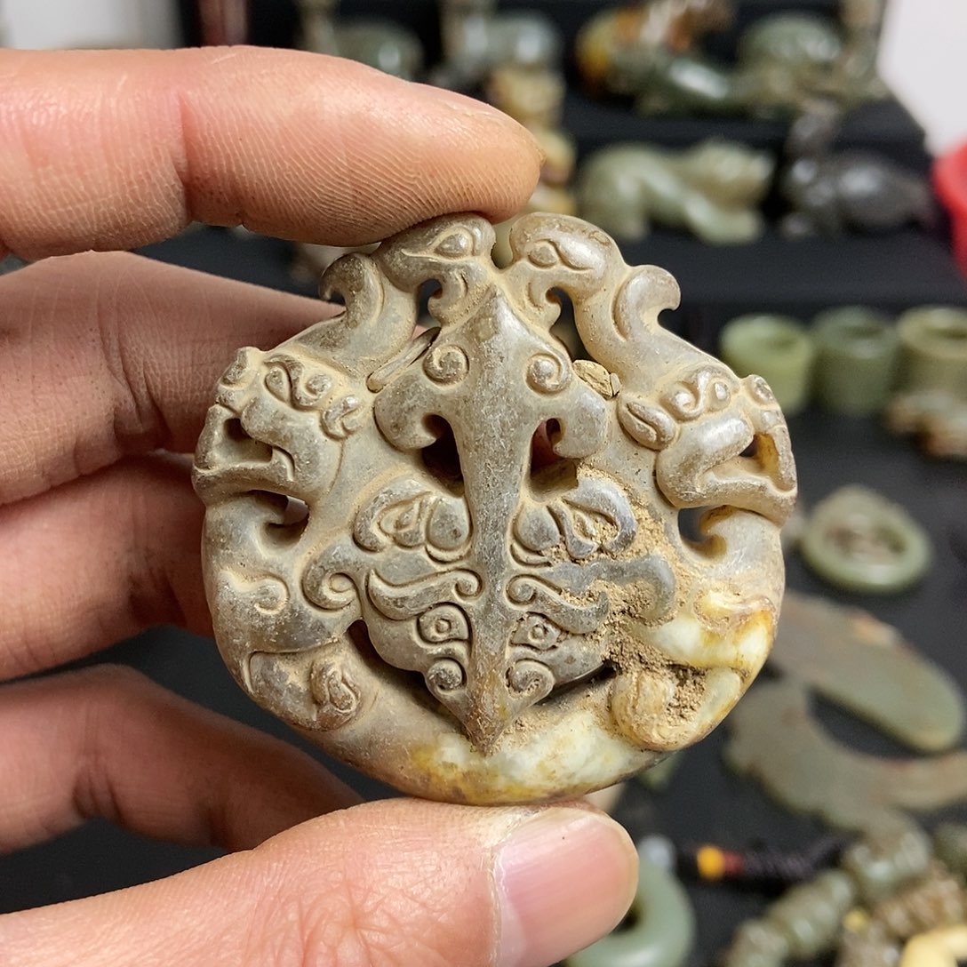 和田玉（糖玉）饰品未镶嵌