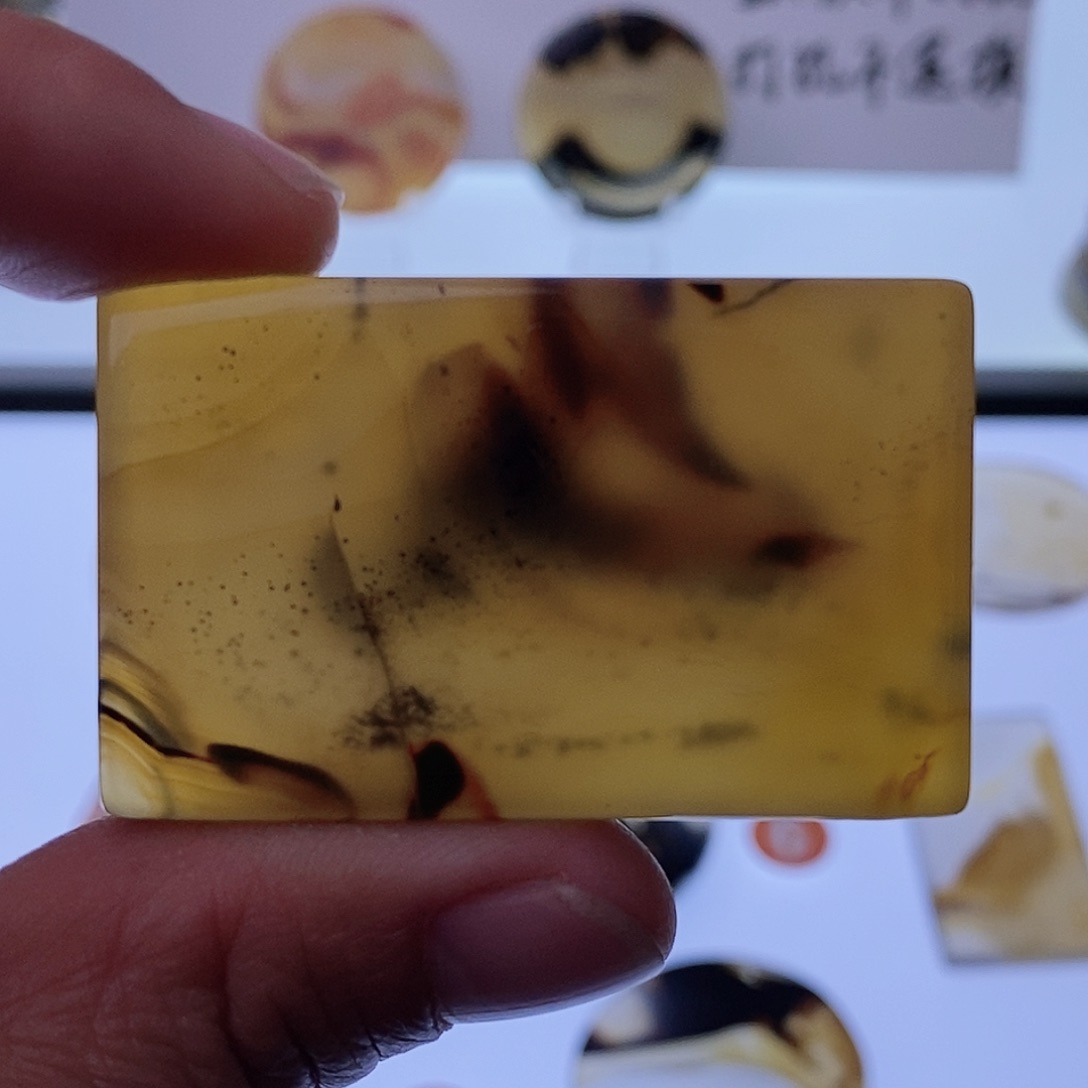 玛瑙/玉髓珠宝半成品未镶嵌域外黄沙