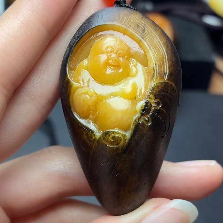 和田玉玉石挂件N1121拍一发一