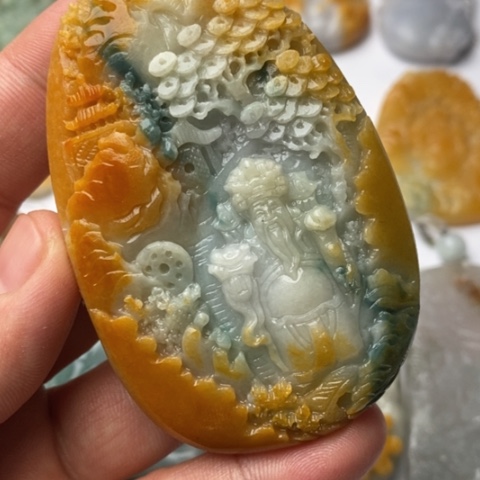 定制翡翠未镶嵌晚***出翡翠