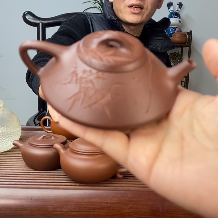 茶壶紫泥合瓢150c