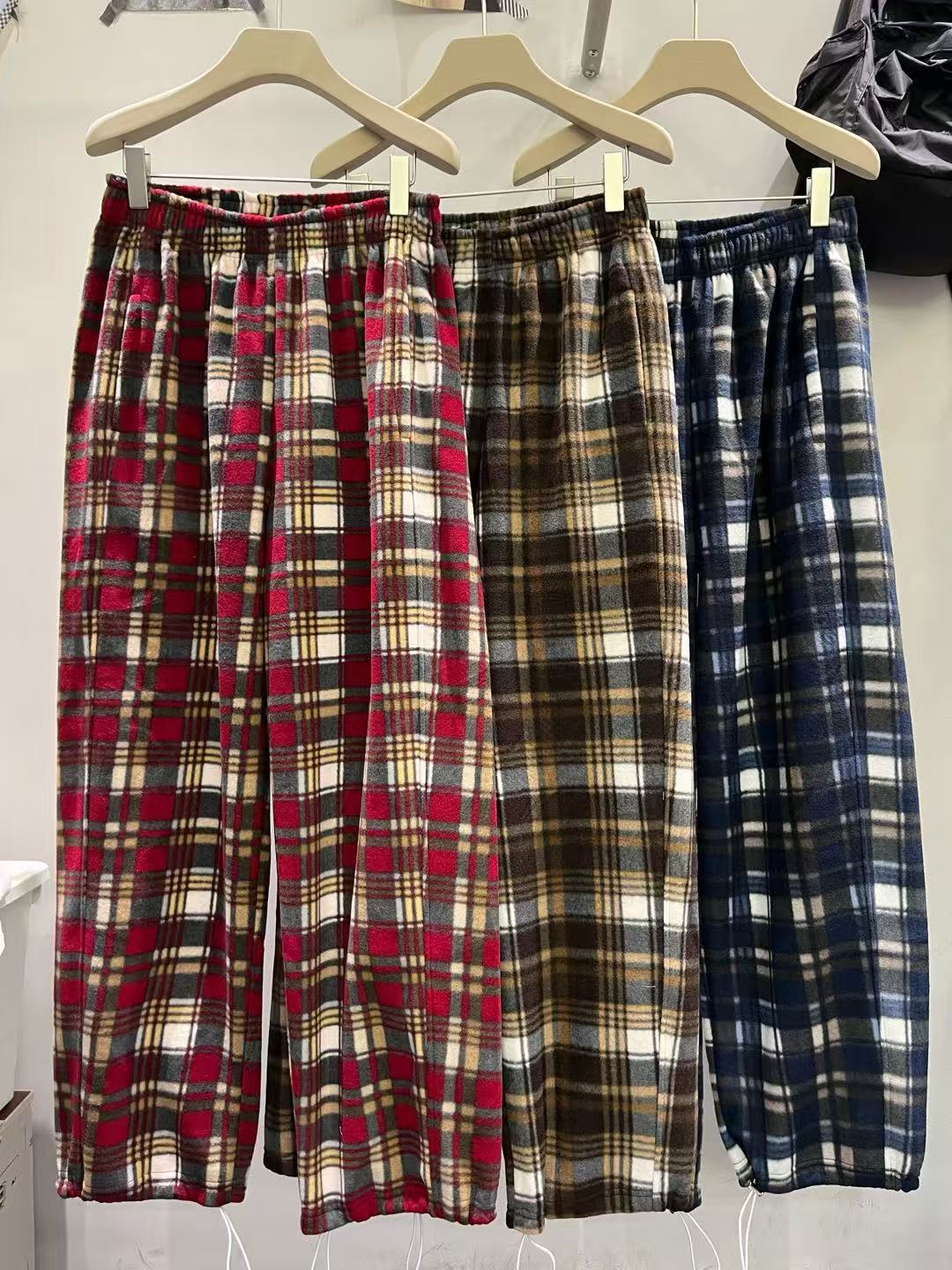 2025年韩版秋冬休闲裤显瘦时尚松紧腰