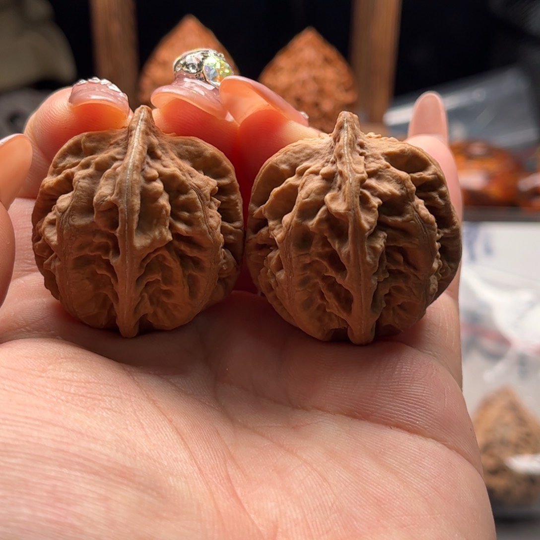 文玩核桃把件关东木子家楸大胖10