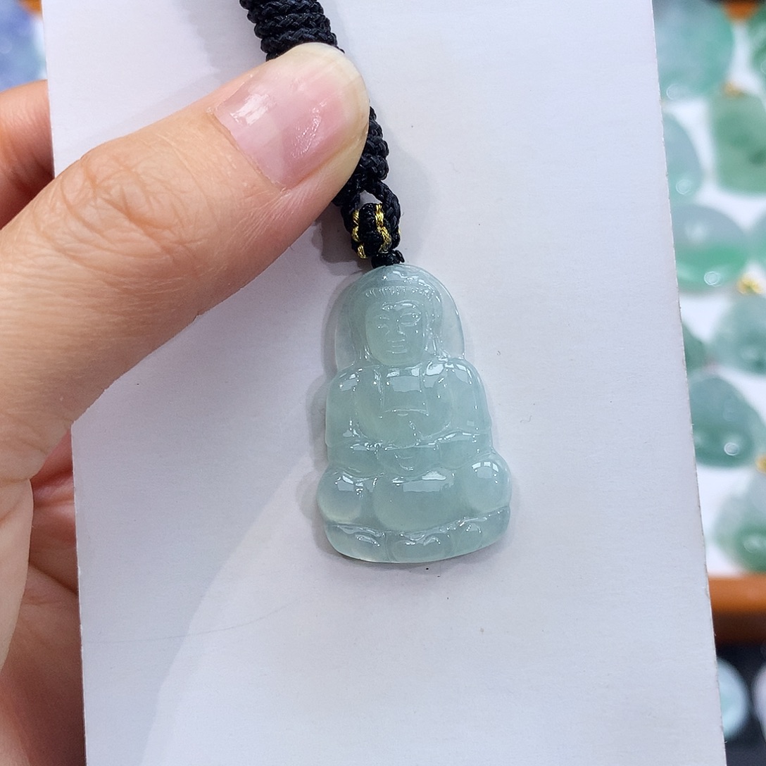 翡翠未镶嵌颈饰翡翠吊坠