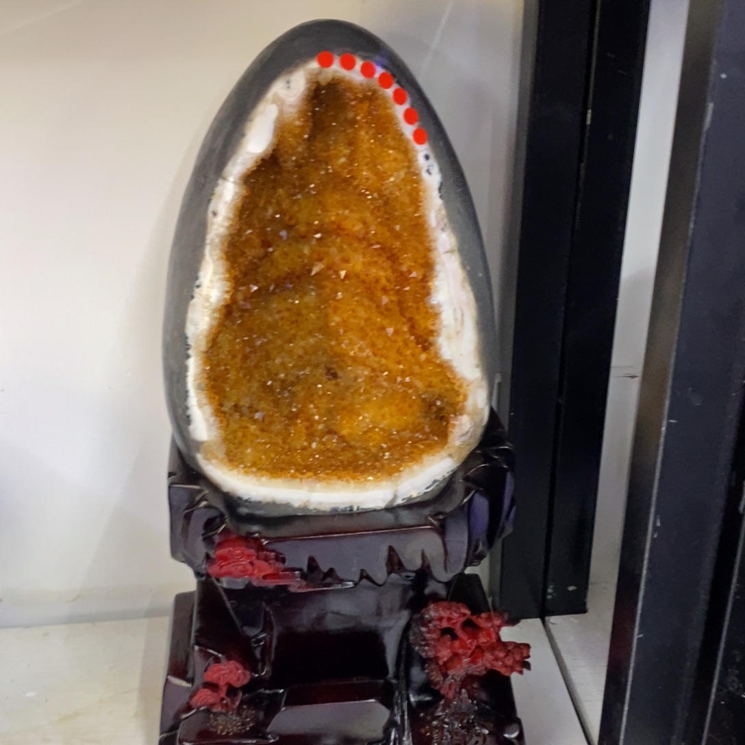 水晶摆件婷未镶嵌