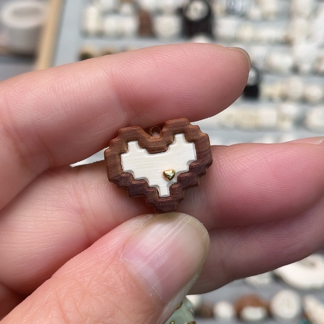 猛犸象牙手串/手链/手镯马爱心