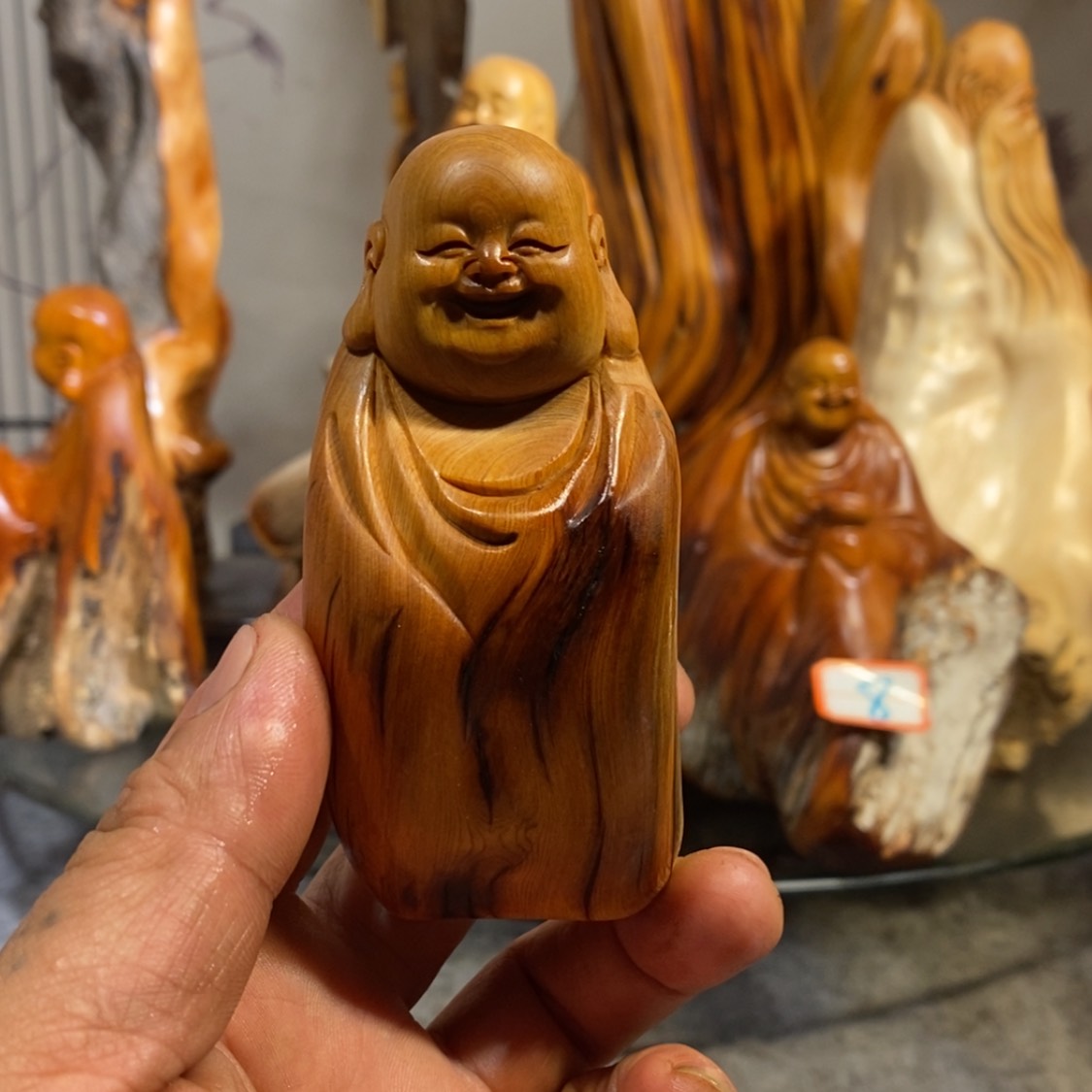 【闪购商品】柏木（崖柏）木雕工艺品摆件家居装饰手把件