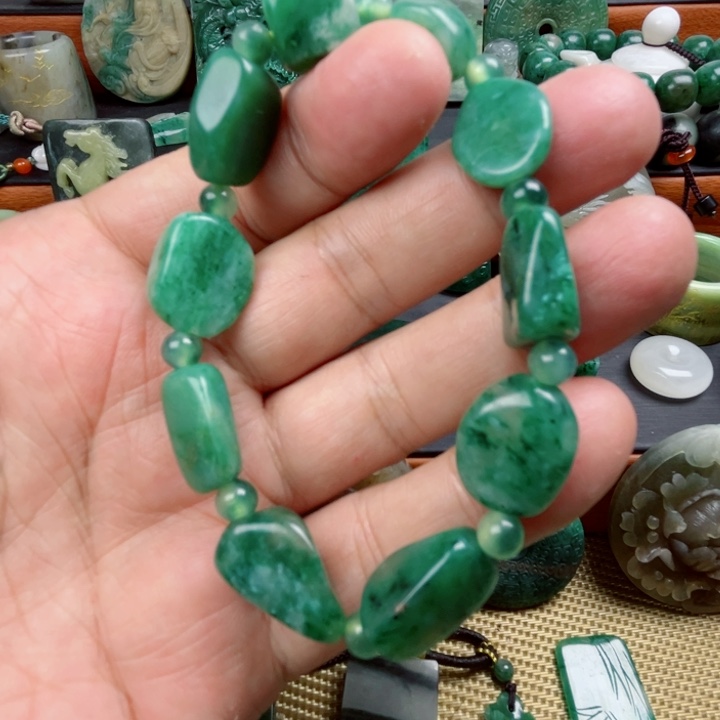 未镶嵌独山玉珠宝半成品