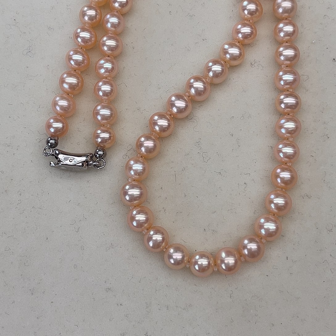 ****润颈饰淡水珍珠未镶嵌7-8无核