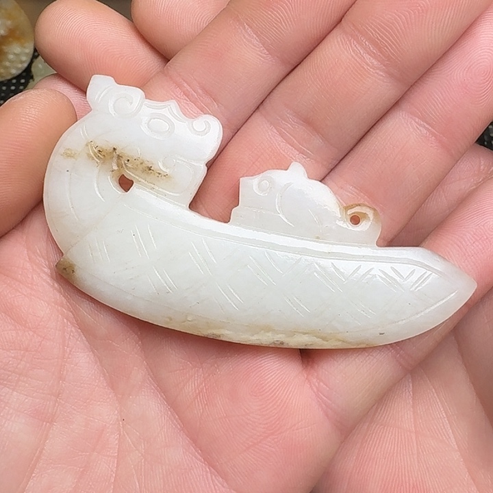 和田玉挂件未镶嵌