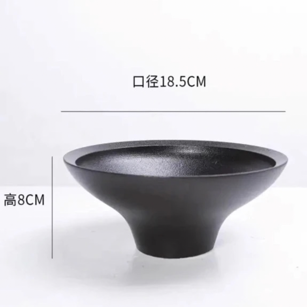 古风禅意水培专用陶瓷花盆适用于蕨类绿植苔藓球