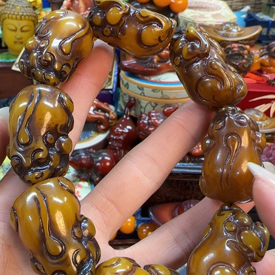 蜜蜡裸石未镶嵌卓玛推荐