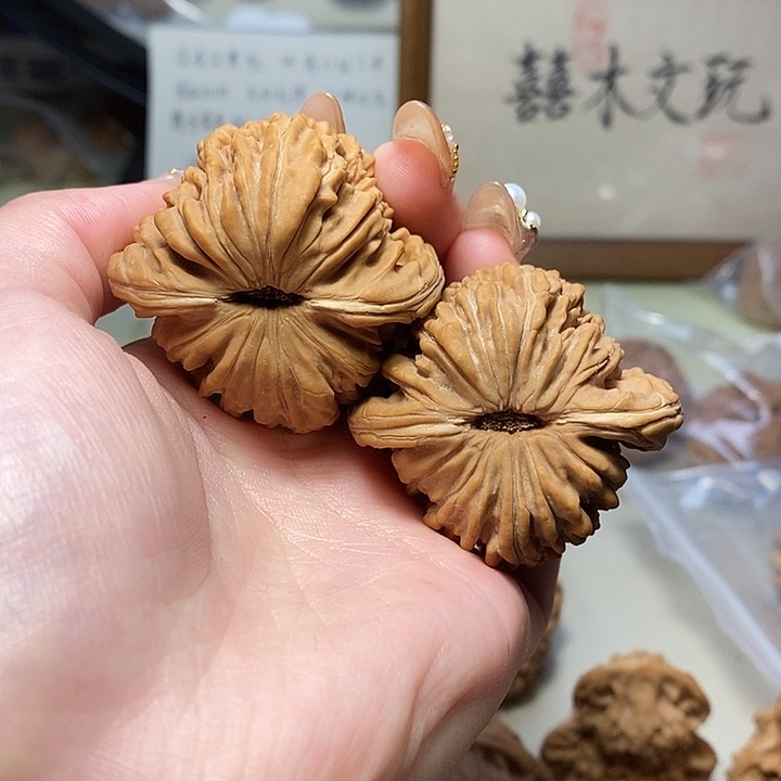 吊坠文玩核桃46四座楼
