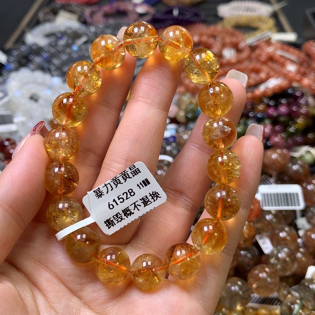 水晶手链未镶嵌，