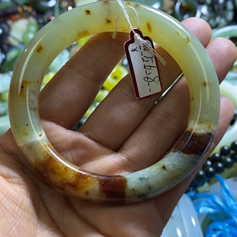 岫玉手镯未镶嵌56-57口径