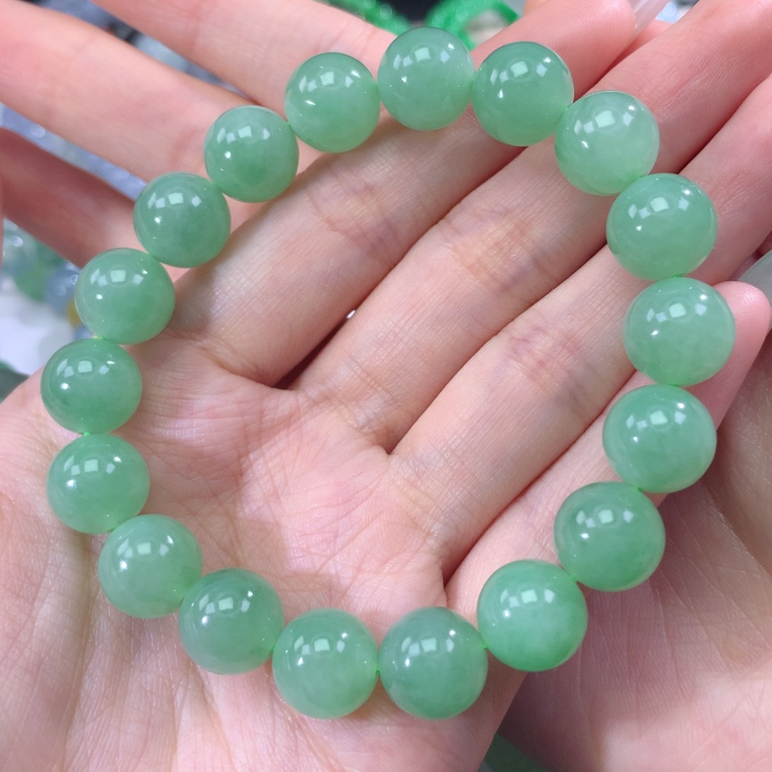 未镶嵌手链翡翠翡翠