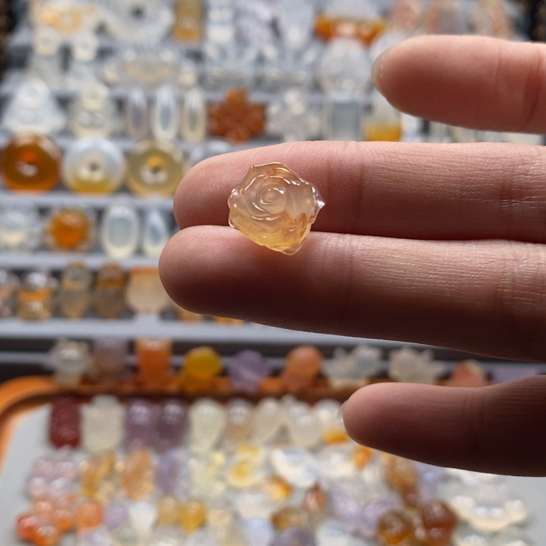 玛瑙/玉髓未镶嵌颈饰