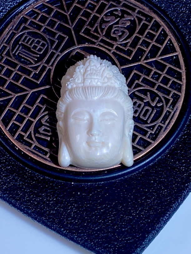 精工猛犸雕刻观音（小）