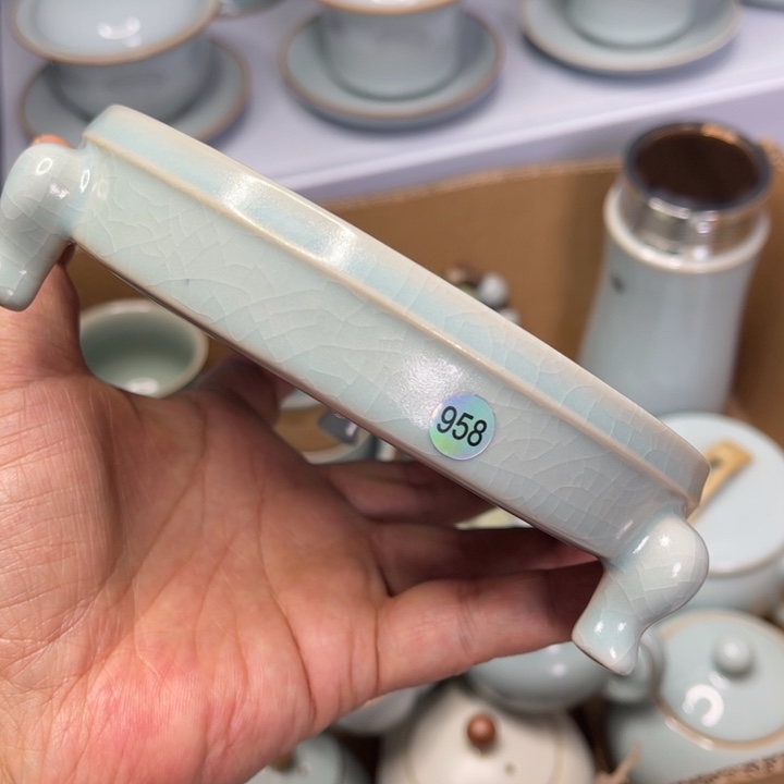 浠***姥汝州原矿原釉微瑕958