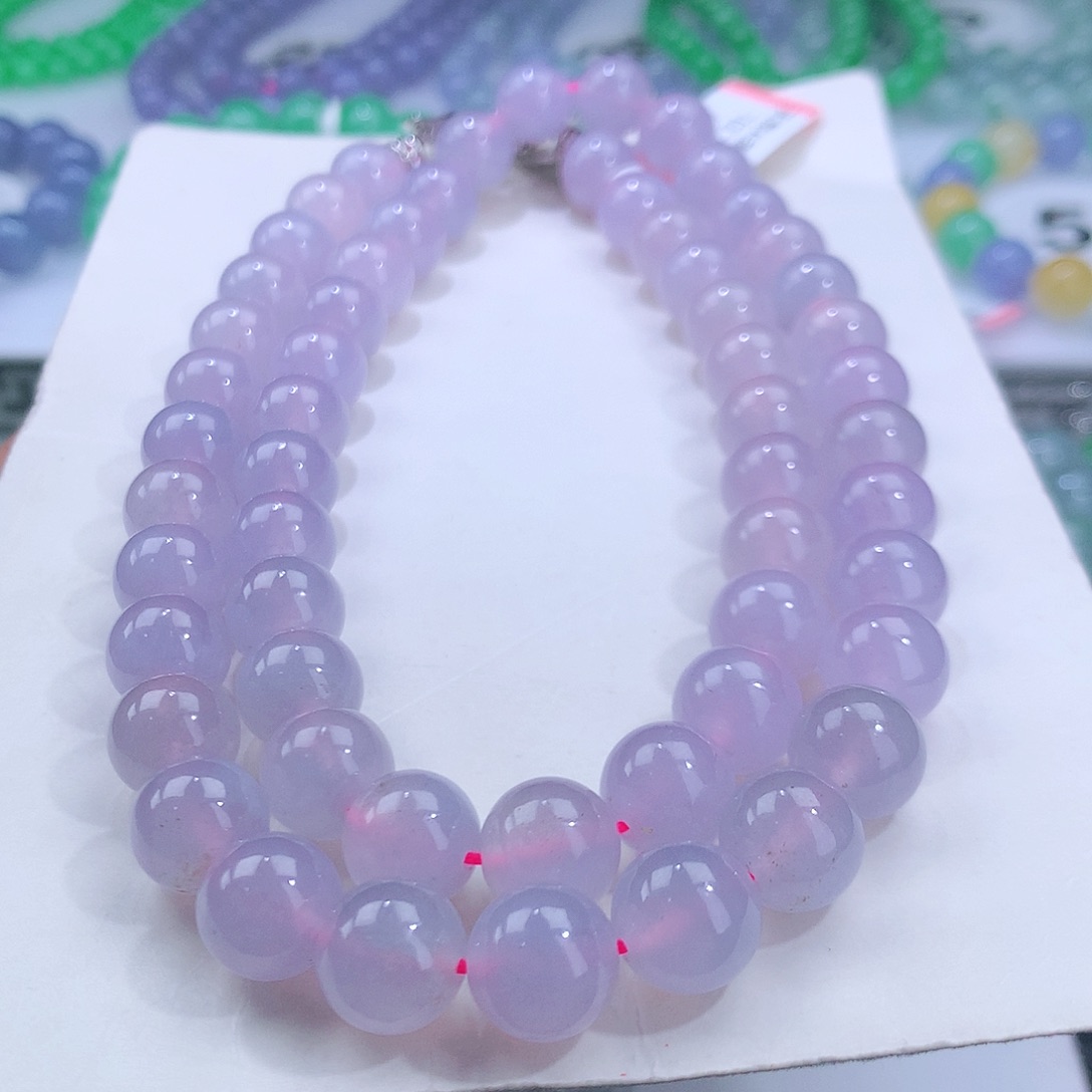 翡翠手串未镶嵌卡10