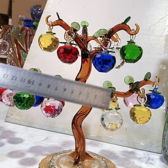 琉璃花瓶高30厘米宽30厘米