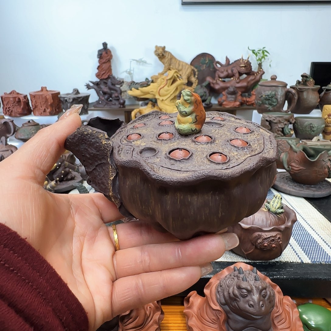 紫砂茶壶零*℃好运连连