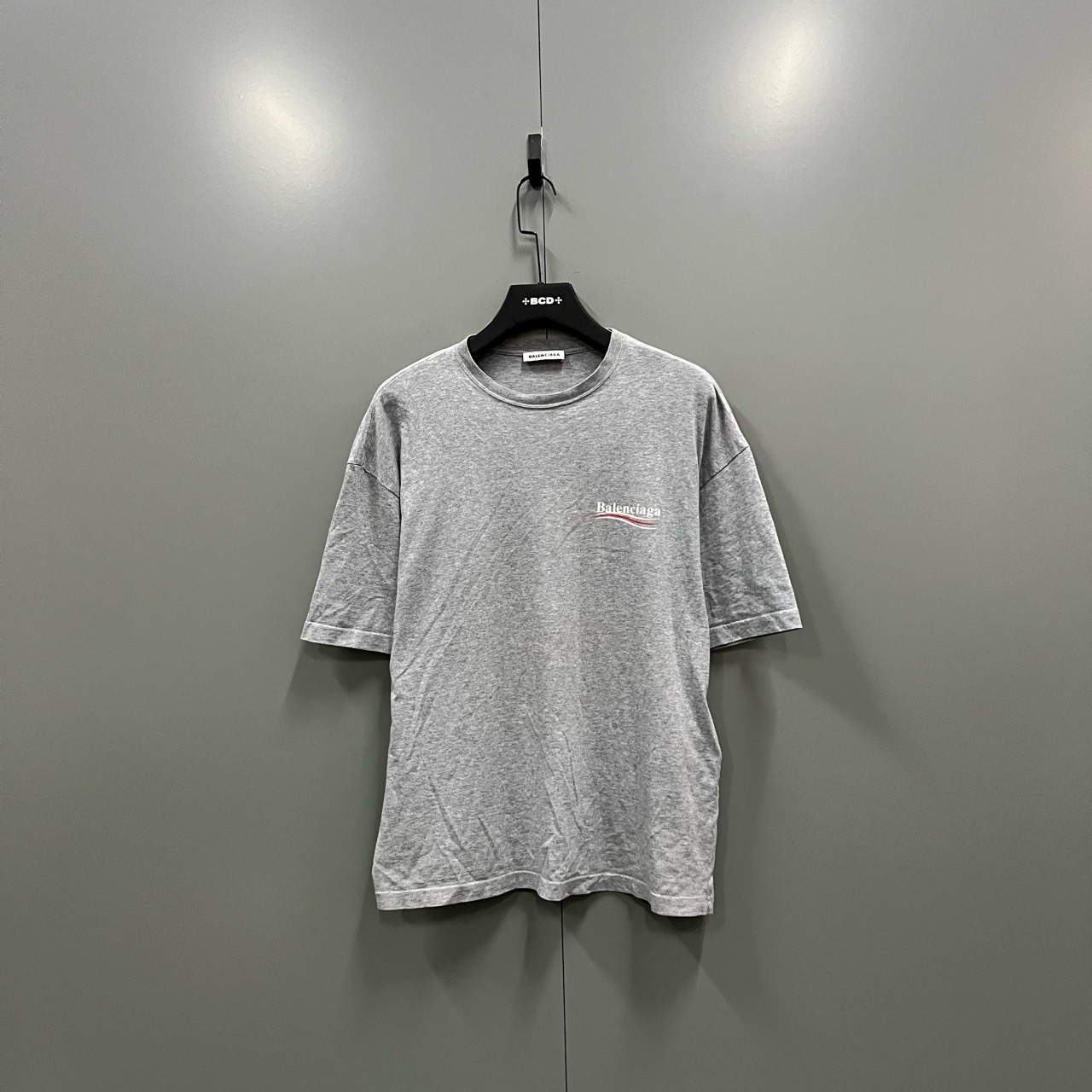 Balenciaga 巴黎世家 灰色可乐短袖 S码/95新/5300/无配件