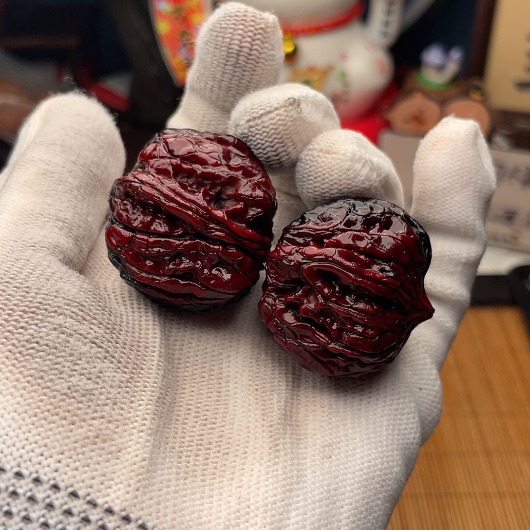 吊坠文玩核桃蝴蝶对