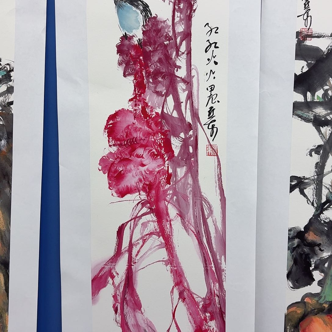 国画多次参加国内外大型画展