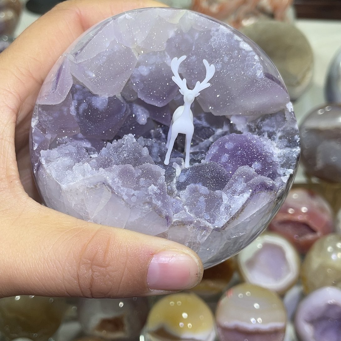 水晶大型摆件（非配饰）未镶嵌