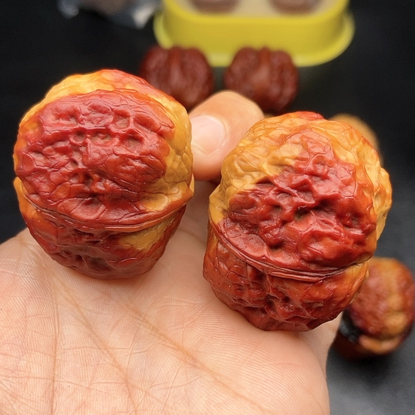 【闪购商品】把件文玩核桃40尺方尊妖蟾