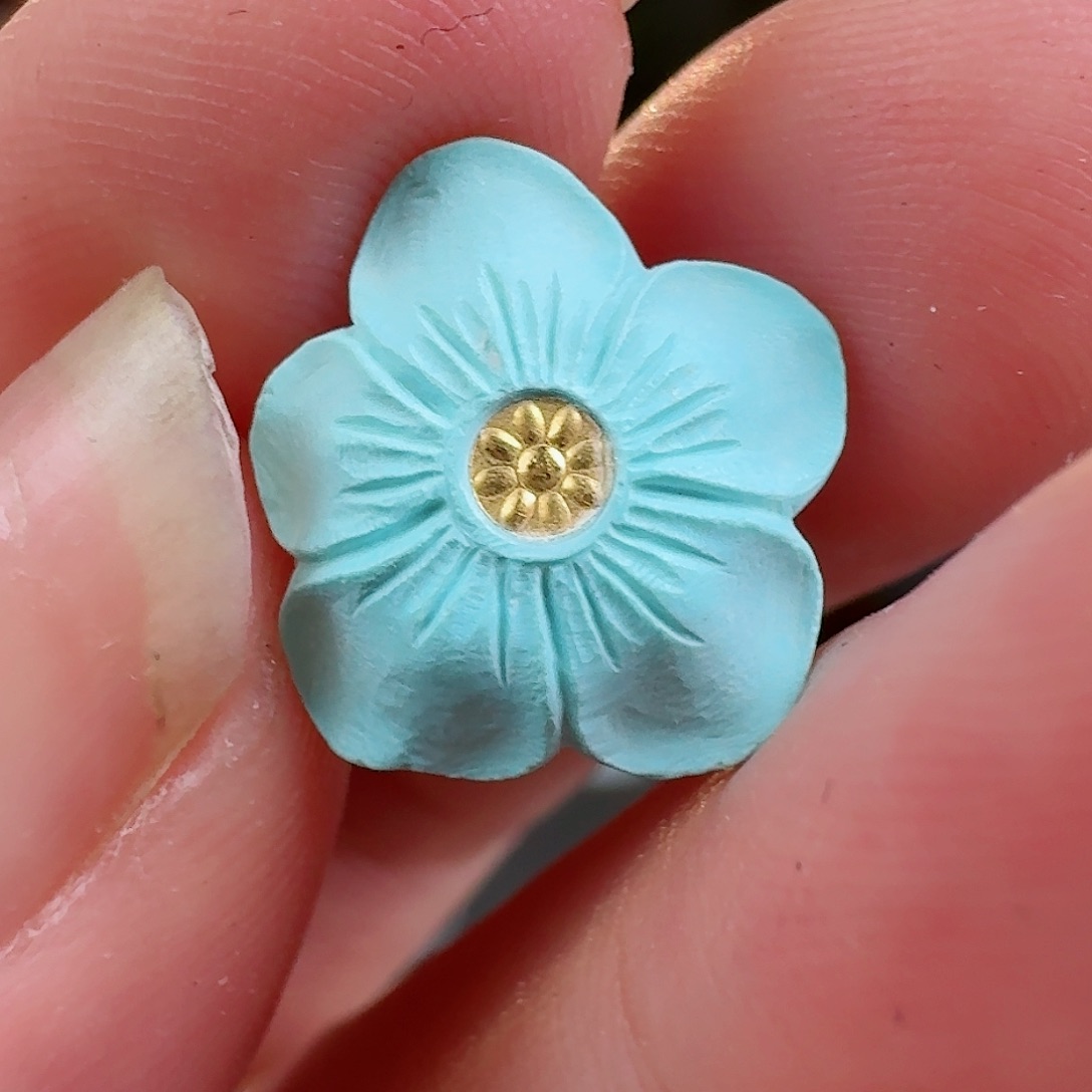 绿松石珠宝奇石未镶嵌