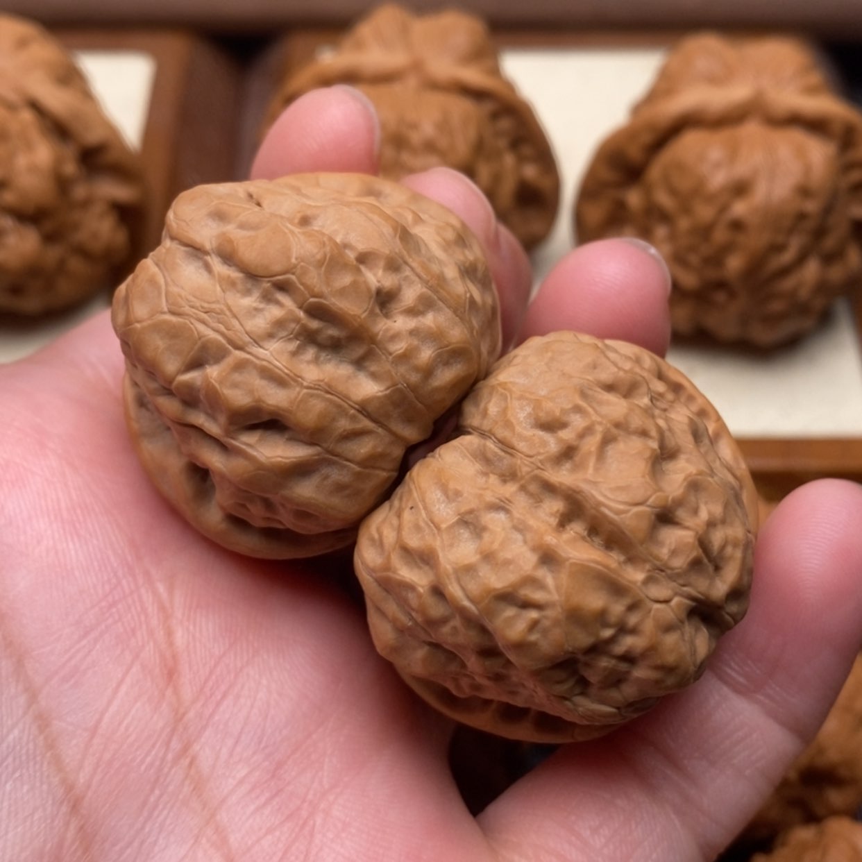 【闪购商品】把件文玩核桃东****店边35左右