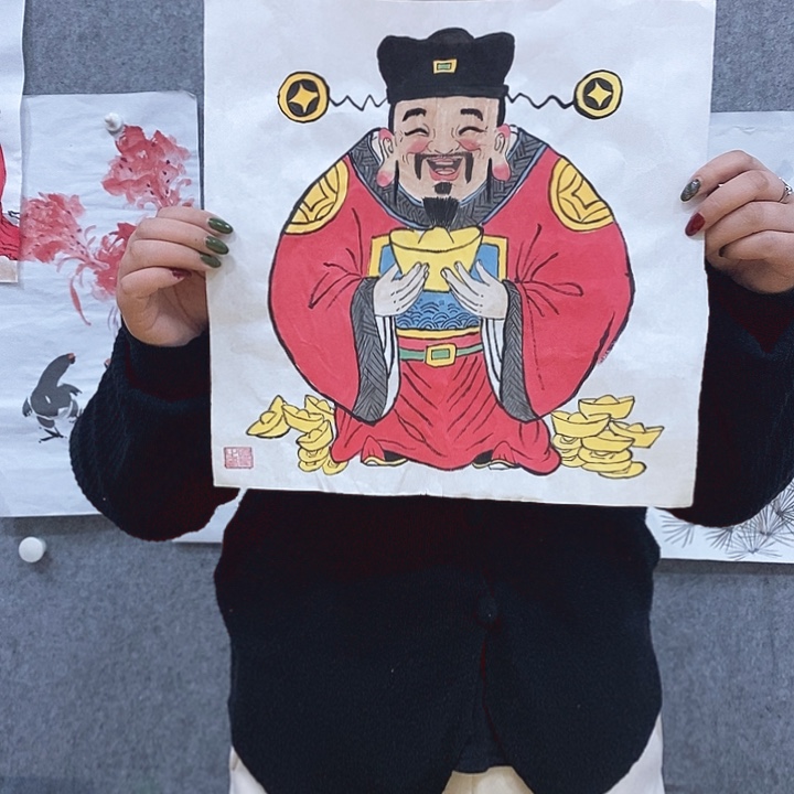 竖款书法作品，快递包邮