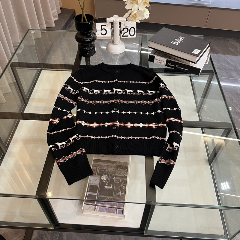 早秋新款小狗开衫外套保暖显瘦针织上衣GK-561