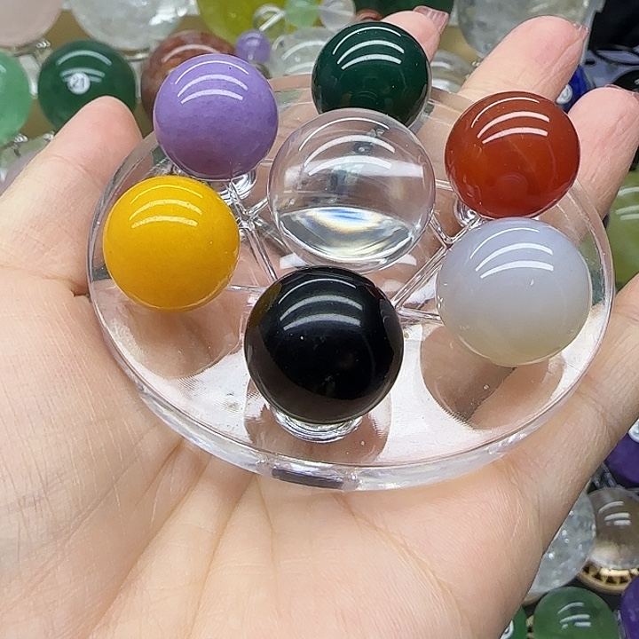 水晶未镶嵌珠宝半成品