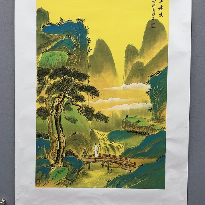 国画书法作品多次参加