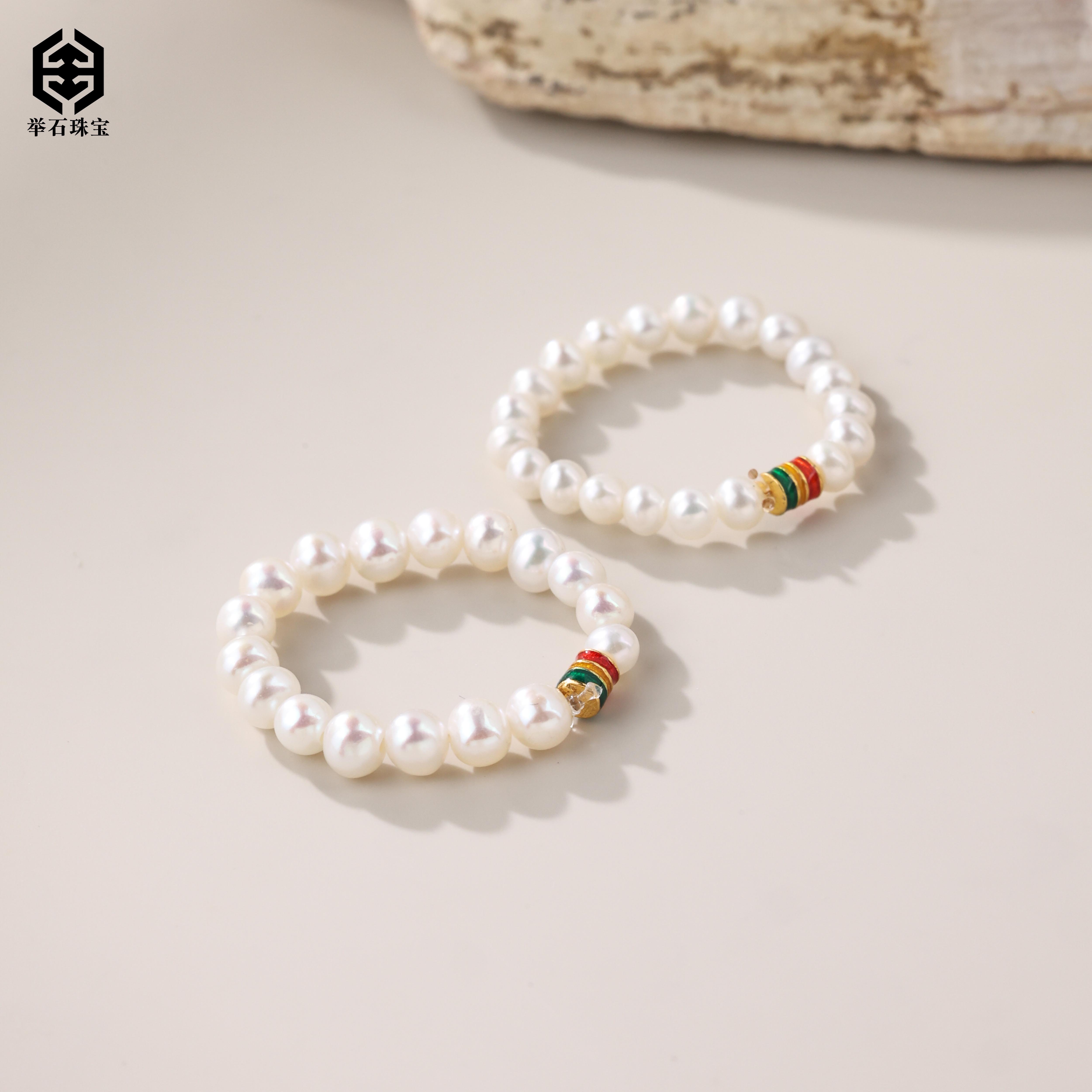 【举石臻品】TH1116-668-964淡水无核珍珠戒指（一件/多样性）P